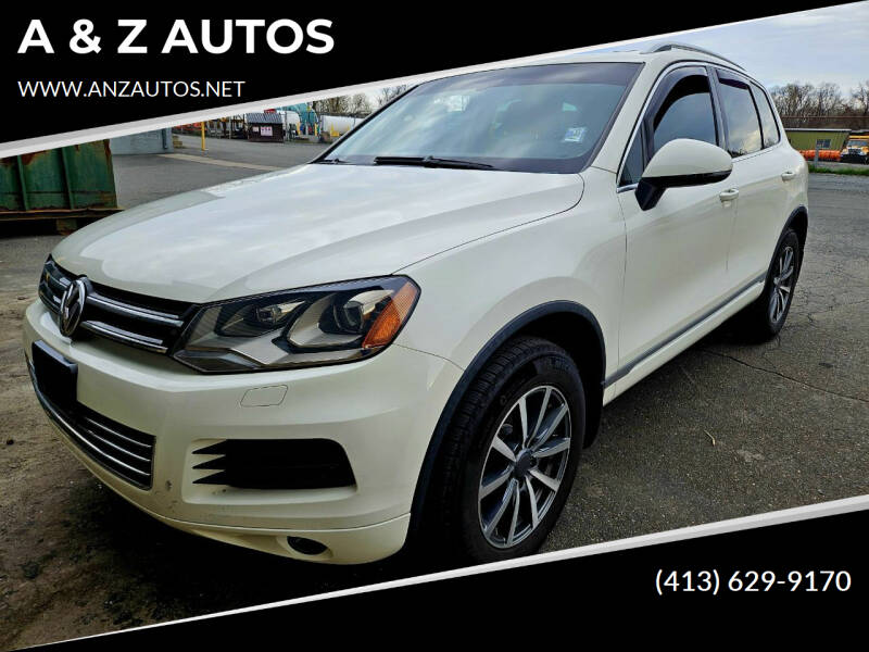 2012 Volkswagen Touareg for sale at A & Z AUTOS in Westfield MA