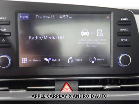 2023 Hyundai Elantra Hybrid Blue