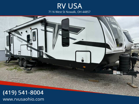 2024 Heartland Torque T322 Toy Hauler for sale at RV USA in Norwalk OH