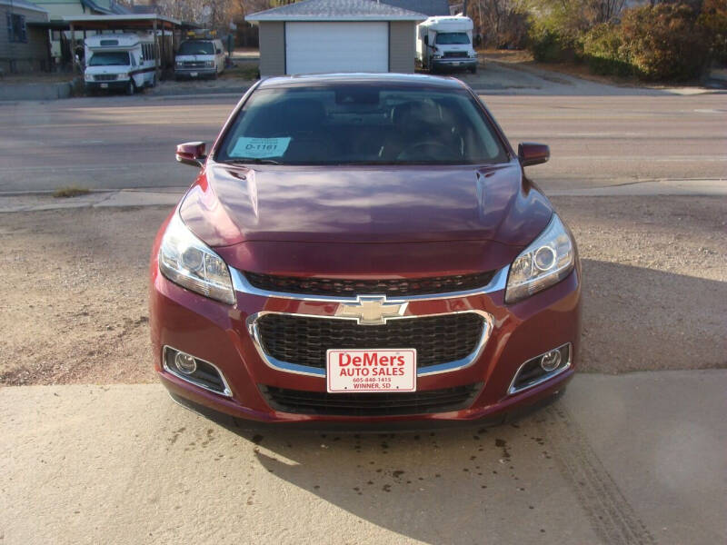 2015 Chevrolet Malibu for sale at DeMers Auto Sales in Winner SD