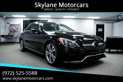 2015 Mercedes-Benz C-Class for sale at Skylane Motorcars in Carrollton TX