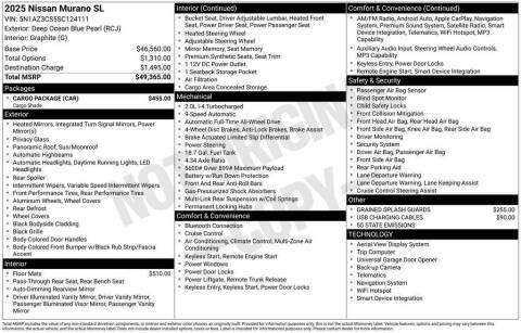 2025 Nissan Murano SL