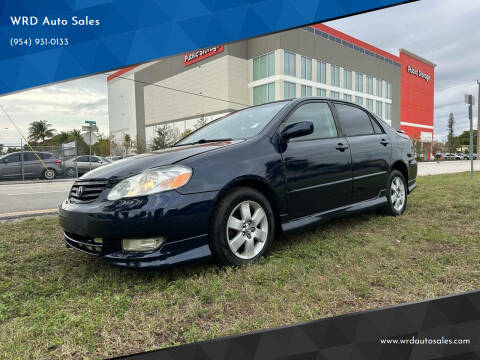 2003 Toyota Corolla for sale at WRD Auto Sales in Hollywood FL