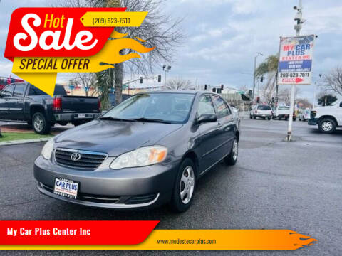 2008 Toyota Corolla for sale at My Car Plus Center Inc in Modesto CA