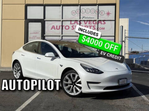 2019 Tesla Model 3 for sale at Las Vegas Auto Sports in Las Vegas NV