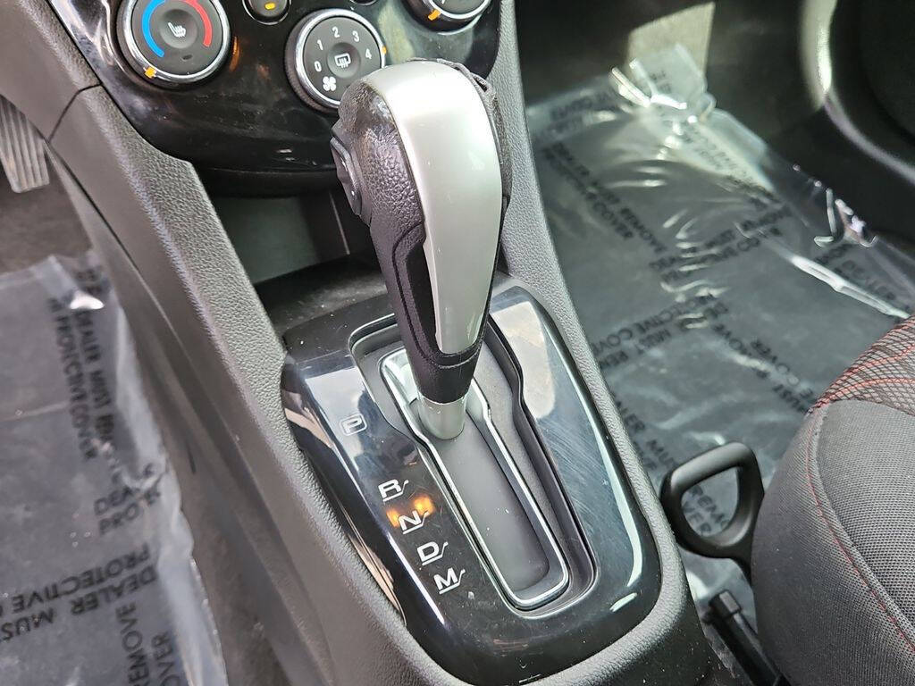 Silver 2020 Chevrolet Sonic LT LT 4dr Hatchback 25
