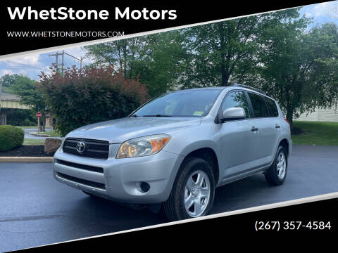 2008 Toyota RAV4 for sale at WhetStone Motors in Bensalem PA