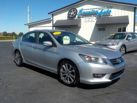 2014 Honda Accord for sale at Country Auto in Huntsville OH