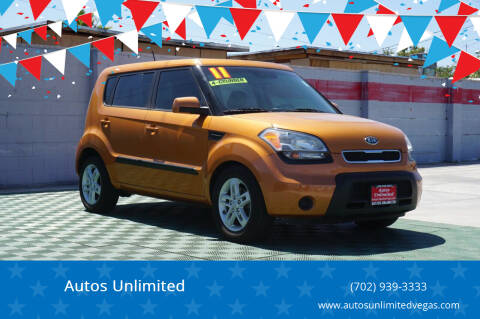 2011 Kia Soul for sale at Autos Unlimited in Las Vegas NV