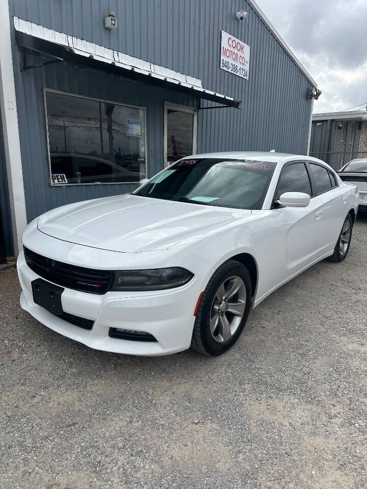 2016 Dodge Charger for sale at COOK MOTOR CO LLC in Wichita Falls, TX