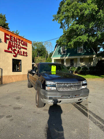 2005 Chevrolet Silverado 2500HD for sale at FENTON AUTO SALES in Westfield MA