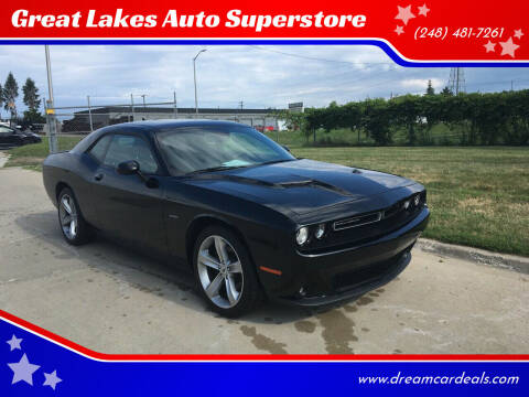 2017 Dodge Challenger for sale at Great Lakes Auto Superstore in Waterford Township MI