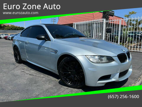 2013 BMW M3 for sale at Euro Zone Auto in Stanton CA