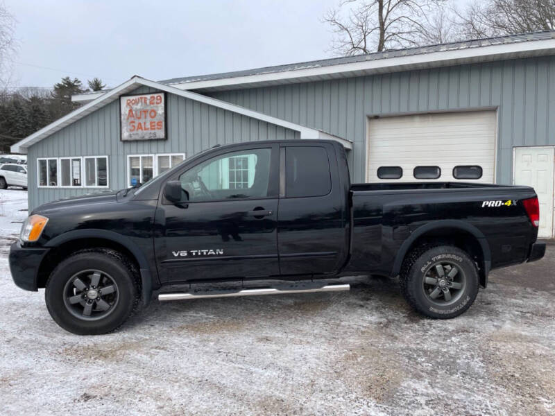 2013 Nissan Titan for sale at Route 29 Auto Sales in Hunlock Creek PA