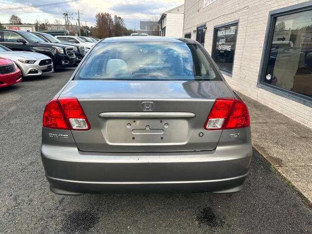 2005 Honda Civic for sale at Stafford Autos in Stafford, VA