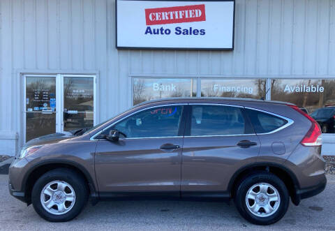 2014 Honda CR-V for sale at Certified Auto Sales in Des Moines IA