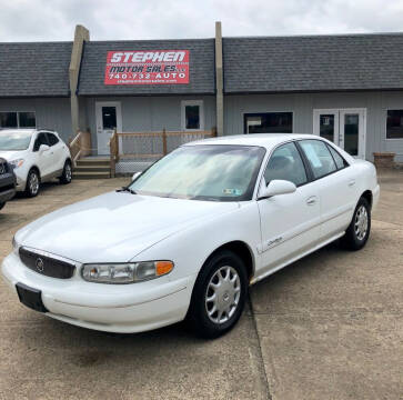 2000 Buick Century for sale at Stephen Motor Sales LLC in Caldwell OH