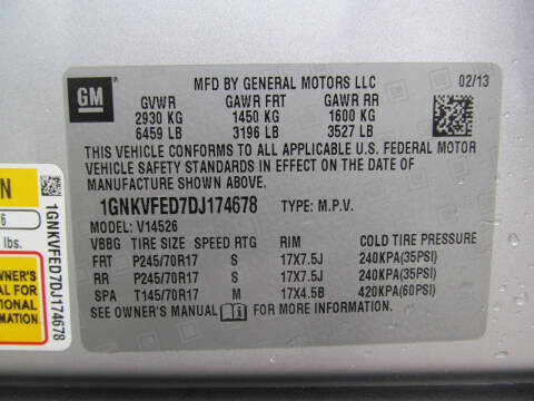 2013 Chevrolet Traverse LS