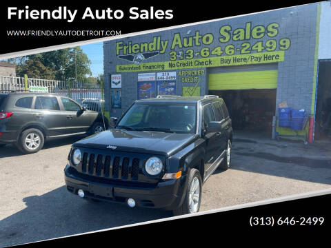 2016 Jeep Patriot for sale at Friendly Auto Sales in Detroit MI