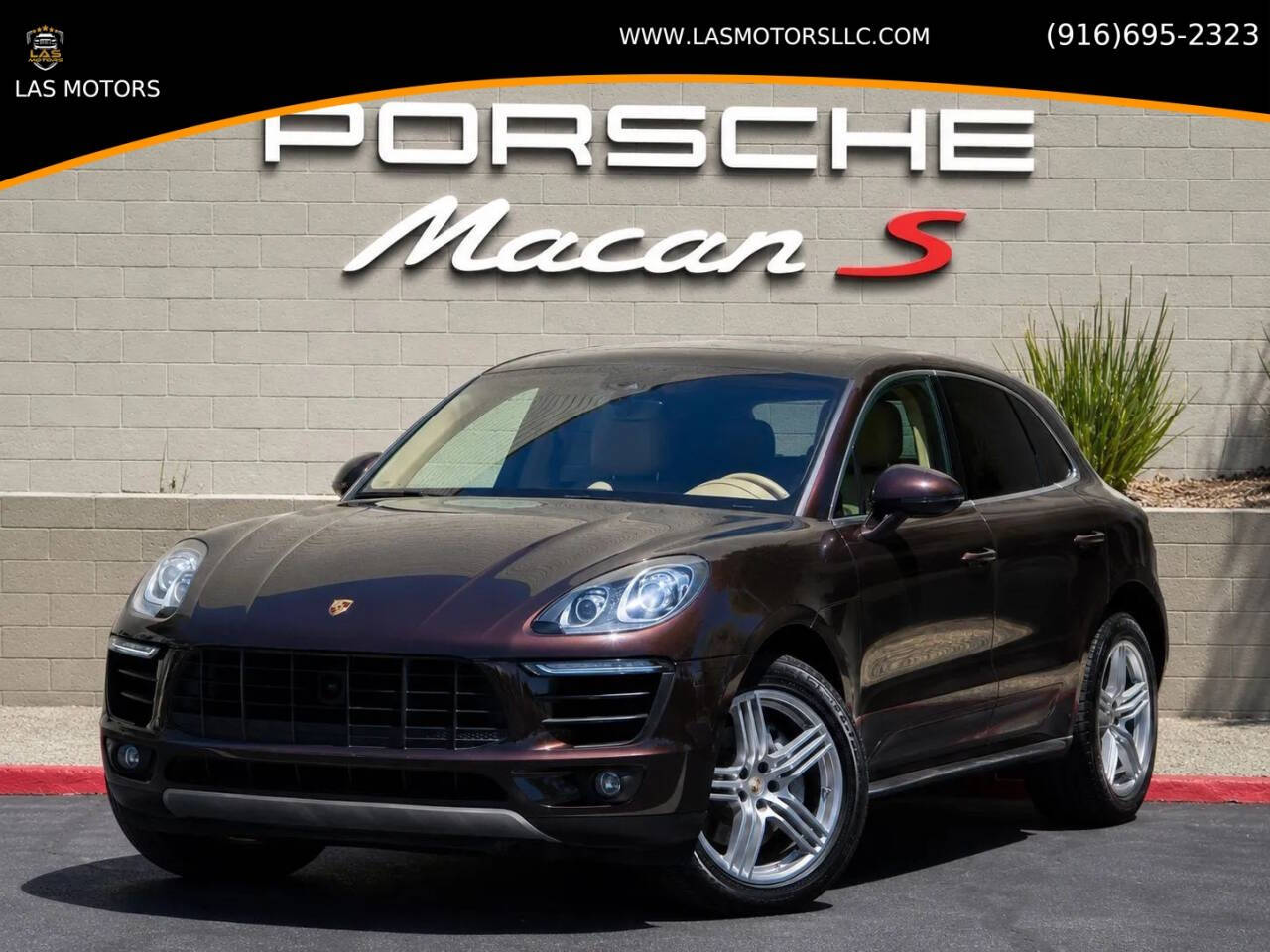 Brown 2015 Porsche Macan S AWD S 4dr SUV 1