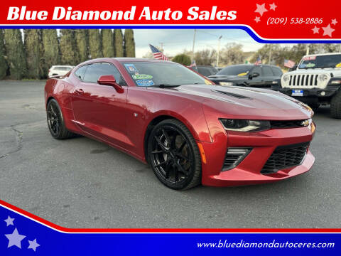 2018 Chevrolet Camaro for sale at Blue Diamond Auto Sales in Ceres CA