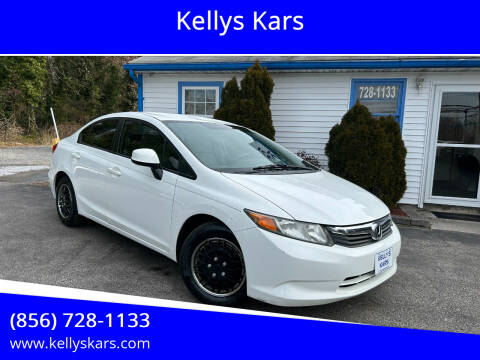 2012 Honda Civic for sale at Kellys Kars in Williamstown NJ