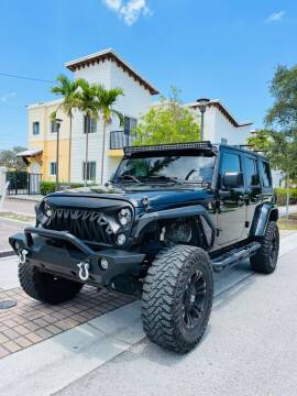2016 Jeep Wrangler Unlimited for sale at SOUTH FLORIDA AUTO in Hollywood FL