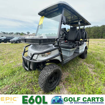 2023 EPIC E60L for sale at Wheelmart - Golf Carts in Leesville LA