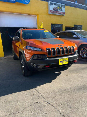 2015 Jeep Cherokee for sale at Hartford Auto Center in Hartford CT
