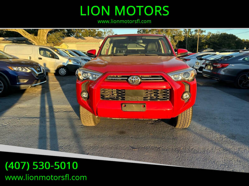 2022 Toyota 4Runner for sale at LION MOTORS in Orlando FL