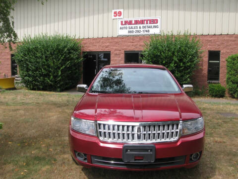 2007 Lincoln MKZ for sale at Unlimited Auto Sales & Detailing, LLC in Windsor Locks CT
