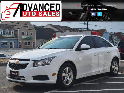 2014 Chevrolet Cruze for sale at Advanced Auto Sales in Dracut MA