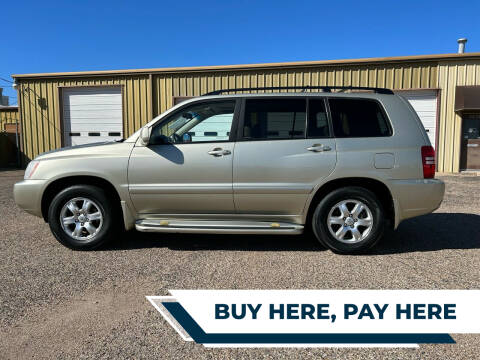 2003 Toyota Highlander for sale at M5 Motor Company in Amarillo TX