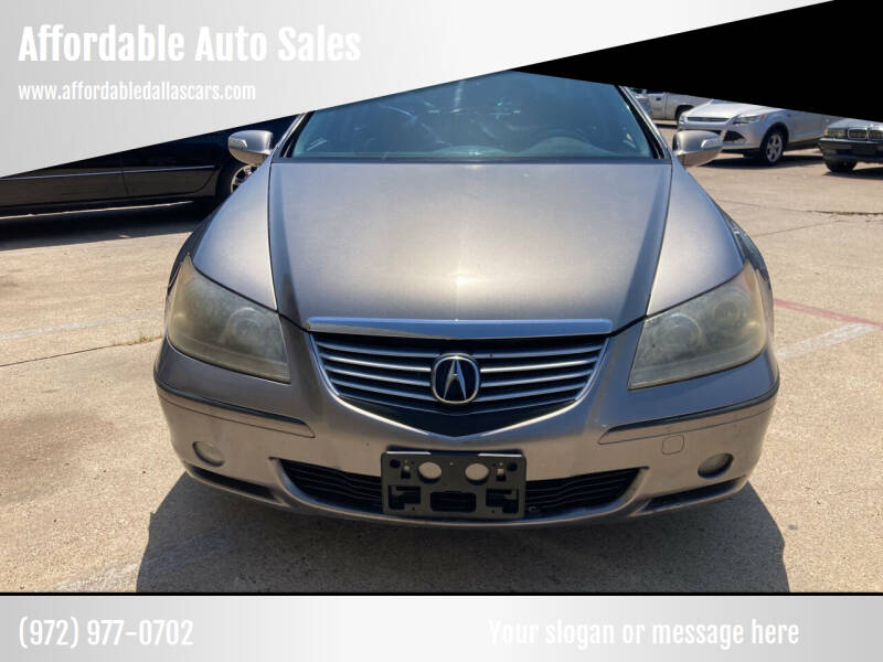 2008 Acura RL for sale at Affordable Auto Sales in Dallas TX