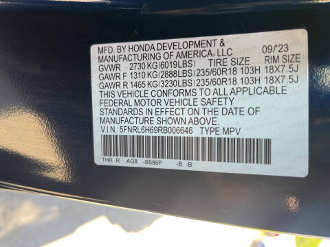2024 Honda Odyssey EX-L