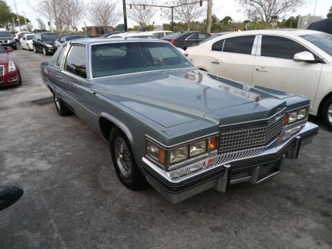 1979 Cadillac Coupe Deville Professional for sale at LAND & SEA BROKERS INC in Pompano Beach FL