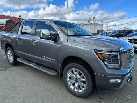 2020 Nissan Titan for sale at Guy Strohmeiers Auto Center in Lakeport CA