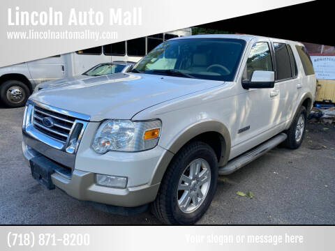 2008 Ford Explorer for sale at Lincoln Auto Mall in Brooklyn NY