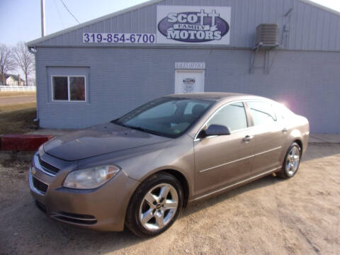 2010 Chevrolet Malibu for sale at SCOTT FAMILY MOTORS in Springville IA