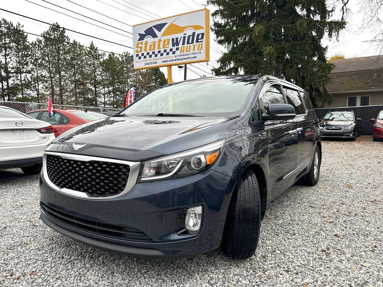 2017 Kia Sedona for sale at Statewide Auto LLC in Akron, OH