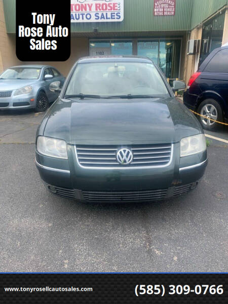 2005 Volkswagen Passat for sale at Tony Rose Auto Sales in Rochester NY