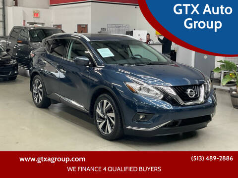 2017 Nissan Murano for sale at GTX Auto Group in West Chester OH