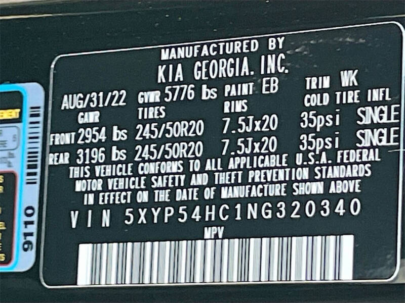 2022 Kia Telluride SX