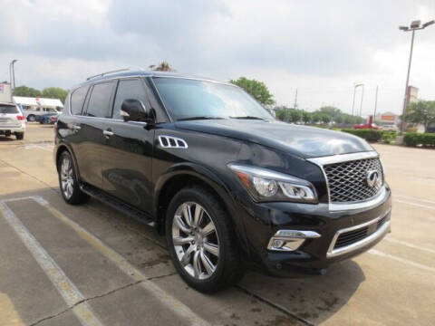 2014 Infiniti QX80 for sale at MOTORS OF TEXAS in Houston TX