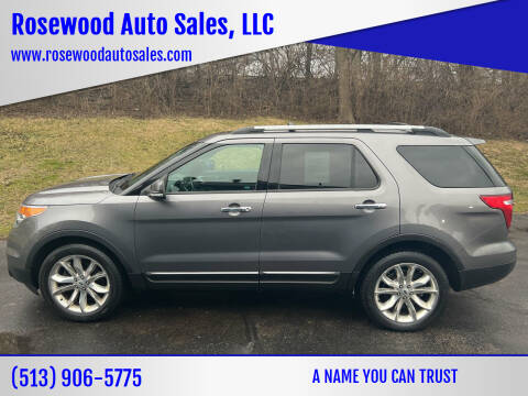 2013 Ford Explorer for sale at Rosewood Auto Sales, LLC in Hamilton OH