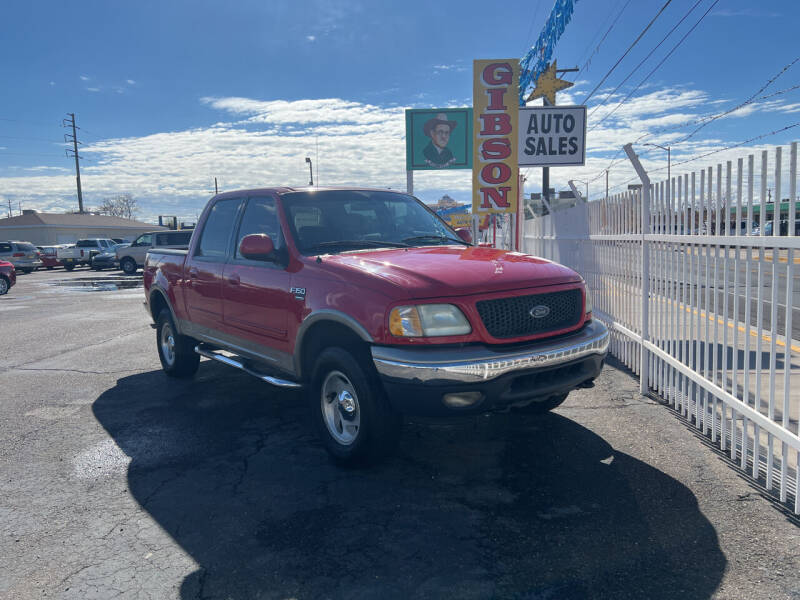 2001 Ford F-150 for sale at Robert B Gibson Auto Sales INC in Albuquerque NM