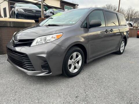 2020 Toyota Sienna for sale at WORKMAN AUTO INC in Bellefonte PA