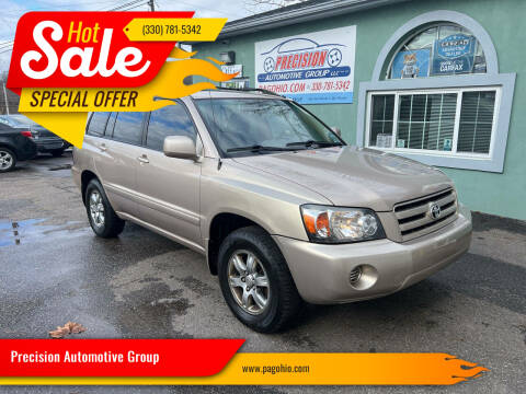 2004 Toyota Highlander for sale at Precision Automotive Group in Youngstown OH