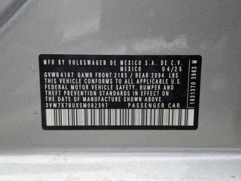2025 Volkswagen Jetta SE