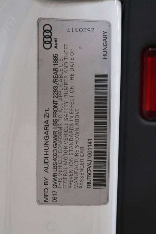 2018 Audi TT 2.0T quattro